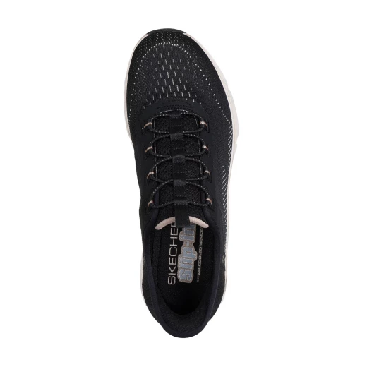 Skechers Glide Step Gratify Women's Slip On Sneakers Black Size 40 - Skechers - Image 4