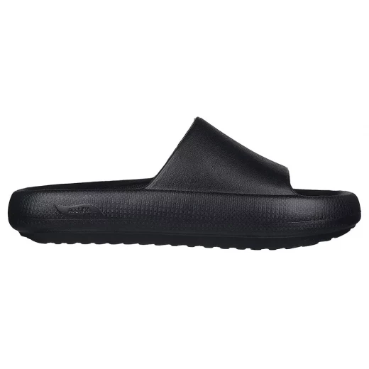 Skechers Women's Arch Fit Horizon Foamies Slide Sandals Black 37, Vegan Construction, Contoured Footbed, Supportive Comfort, Sculpted Style, Single Band Upper - Skechers - Image 3