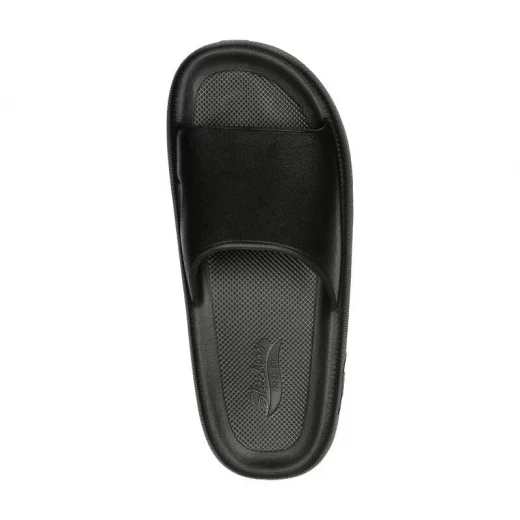 Skechers Women's Arch Fit Horizon Foamies Slide Sandals Black 37, Vegan Construction, Contoured Footbed, Supportive Comfort, Sculpted Style, Single Band Upper - Skechers - Image 4