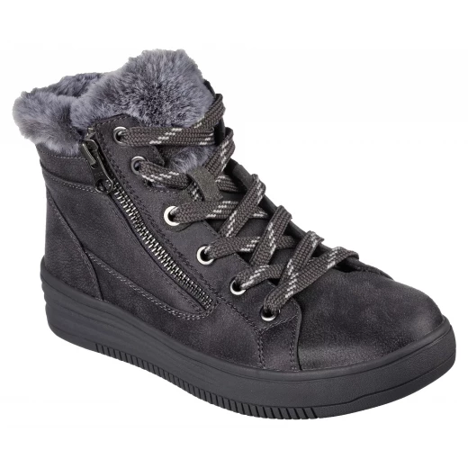 أحذية شتوية نسائية من سكيتشرز BOBS Blizzard Swifty Warm سوداء مقاس 37