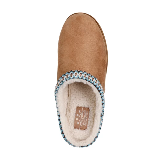 Skechers BOBS Keepsakes Hi Rise Clog Slipper Brown Vegan Suede 39.5 - Skechers - Image 4