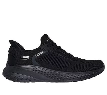 Skechers BOBS Sport Squad Chaos Women's Slip On Athletic Shoes with Memory Foam Insole and Heel Pillow, Black, Size 40. Comfortable and Stylish! Skechers BOBS Sport Squad Chaos Women's Slip On Athletic Shoes with Memory Foam Insole and Heel Pillow, Black, Size 40. Comfortable and Stylish!