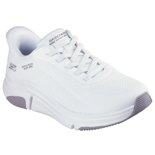 Skechers BOBS Sport Too You Women's Slip-ins Sneaker White 38 Featuring Stretch Fit Knit Upper, Memory Foam Cushioning, Vegan Friendly Design, and Hands Free Comfort - Skechers - Image 3