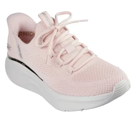Skechers Women's Slip Ins BOBS Sport B Love True Delight Sneakers Pink Size 37 Featuring Memory Foam Cushioning Vegan Materials Breathable Knit Upper for Active Comfort - Skechers - Image 3