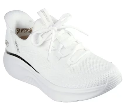 Skechers Slip-Ins BOBS Sport B Love True Delight Women's Sneakers White 37.5 Memory Foam Comfort Vegan Athletic Shoes - Skechers - Image 3