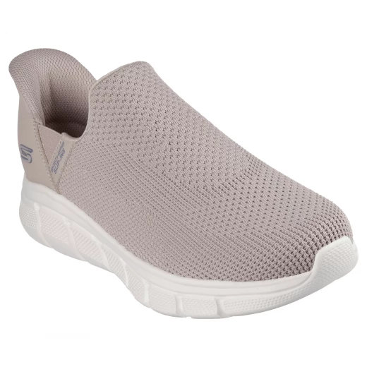 Skechers BOBS Sport B Flex Men's Slip On Sneakers Taupe Size 40 with Hands Free Slip ins Technology and Memory Foam Insole for Ultimate Comfort and Active Lifestyle - Skechers - Image 3