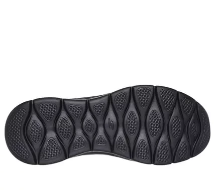 حذاء رياضي سكيتشرز جو ووك فليكس نسائي أسود مقاس 37 يتميز ببطانة داخلية بتقنية Air Cooled Goga Mat وتوسيد Ultra Go وجزء علوي شبكي مصمم وتصميم نباتي مثالي للمشي اليومي المريح - سكيتشرز - Image 8