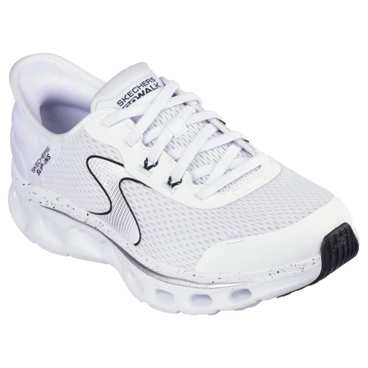 حذاء رياضي سهل الارتداء من سكيتشرز للنساء GO WALK Glide Step 2.0 بنعل داخلي Air Cooled Goga Mat، أبيض، مقاس 39 - سكيتشرز - Image 3