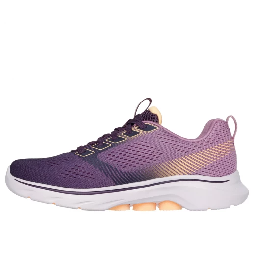 Skechers Women's GO WALK 7 Hailey Walking Shoes Plum Color 38 EU featuring Air Cooled Goga Mat Insole Ultra Go Cushioning and Hyper Pillar Technology for Support - Skechers - Image 4