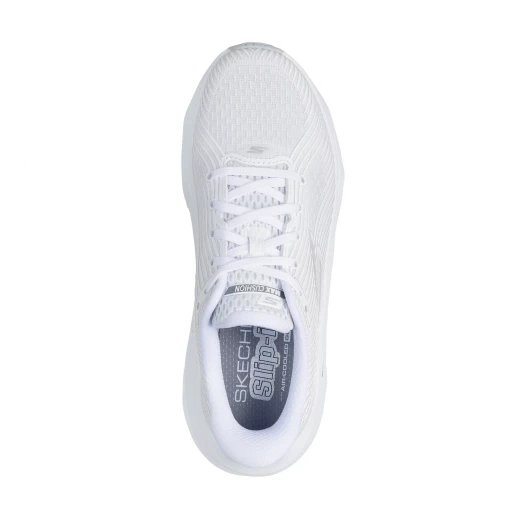 Skechers Women's Max Run 38 White Comfort Trainers with Air Cooled Goga Mat - Skechers - Image 4