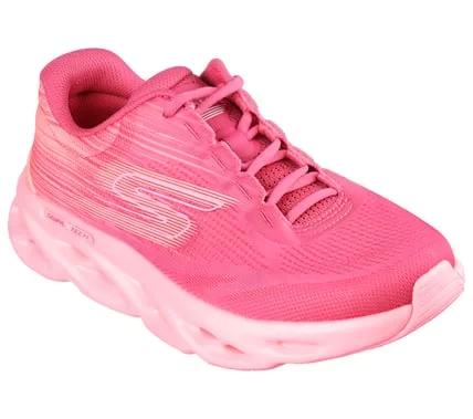 Skechers Women's Go Run Swirl Tech Speed Running Shoes with HYPER BURST Cushioning and Goodyear Rubber Outsole, Pink, Size 36 - Ultimate Comfort and Performance - Skechers - Image 3