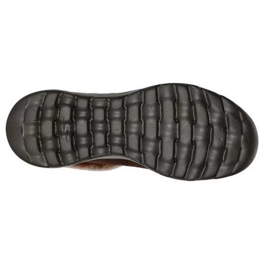 Skechers Women's On The Go Joy First Glance Bootie Coffee 38 with 3M Scotchgard Suede Faux Fur Trim and 5 GEN Technology for Comfort and Support - Skechers - Image 5