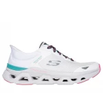 Skechers Women's Glide Step Altus Athletic Shoes White 38.5 with Hands Free Slip-ins and Air-Cooled Memory Foam Insole - Skechers
