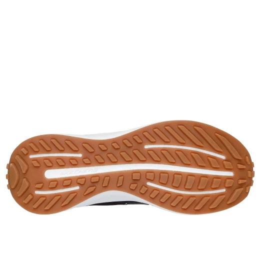 حذاء رياضي Skechers Blvd Retro Revival نسائي أسود مع جزء علوي شبكي وتراكبات من جلد الغزال يتميز بنعل داخلي من إسفنج ميموري فوم مبرد بالهواء مقاس 38 تصميم مريح وأنيق - سكيتشرز - Image 6