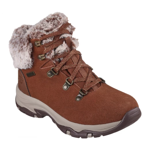 Skechers Trego Falls Finest Waterproof Winter Boots Brown 38 Women's - Skechers - Image 6