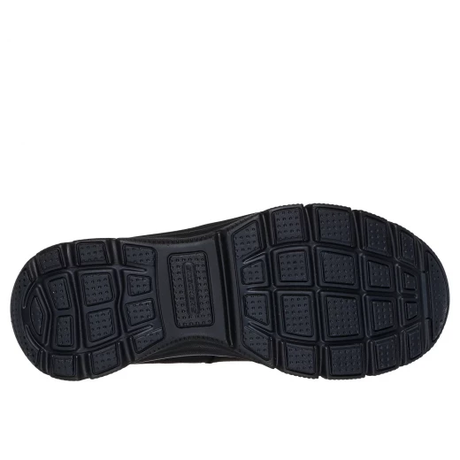 Skechers Women's Easy Going Into Fall Ankle Boot Black Vegan Leather Chenille Lined with Side Zip Closure and Skechers Air Cooled Memory Foam Insole Size 37 - Skechers - Image 6
