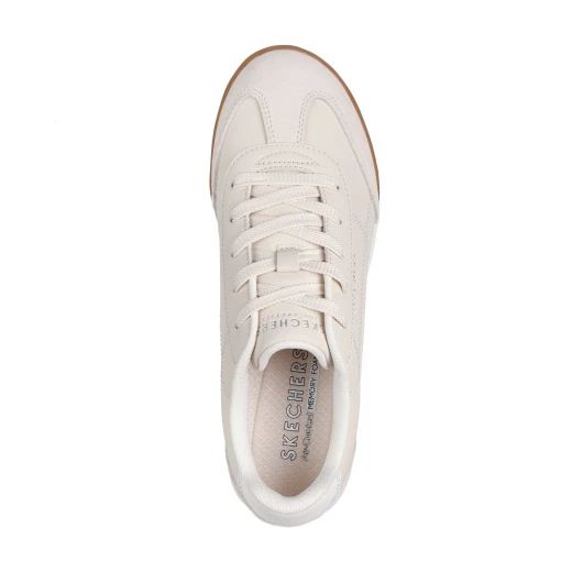 Skechers Zinger 2.0 Women's Sneakers Off White 37 Retro Style with Duraleather and Suede Upper Deco Stitching and Cushioned Air Cooled Memory Foam Insole Ultimate Classic Design - Skechers - Image 4
