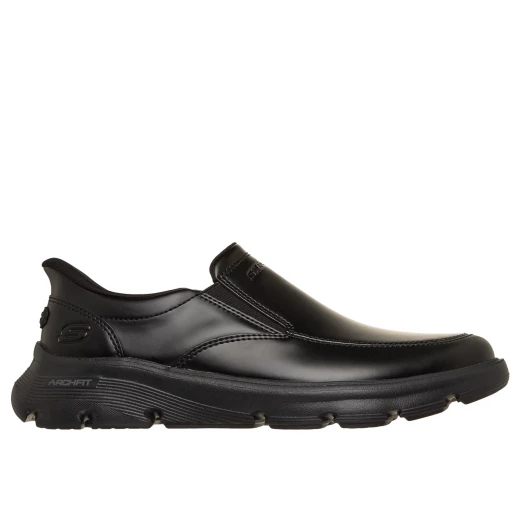 أحذية سكتشرز الرجالية سليب إنز آرتش فيت غارزا كاجوال سوداء مقاس 42 - سكيتشرز - Image 2