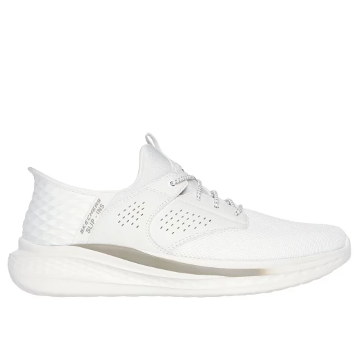 حذاء المشي الرجالي سكيتشرز سلايد كاستر المريح أبيض 43 مع تقنية وسادة الكعب، نعل داخلي من إسفنج ميموري فوم مبرد بالهواء، ودعم مقوس من جوجا مات لراحة معززة وسهولة الارتداء حذاء المشي الرجالي سكيتشرز سلايد كاستر المريح أبيض 43 مع تقنية وسادة الكعب، نعل داخلي من إسفنج ميموري فوم مبرد بالهواء، ودعم مقوس من جوجا مات لراحة معززة وسهولة الارتداء