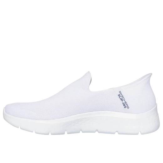Skechers Men's GO WALK Flex Slip-ins Louis Laceless Walking Shoes with Heel Pillow, Mesh Upper, Air-Cooled Memory Foam Insole, and ULTRA GO Cushioned Midsole. Size 42 White Comfort - Skechers - Image 4
