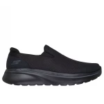 Skechers Men's GOwalk Arch Fit N-Joy Walking Shoes with Podiatrist Certified Arch Fit Insoles for All Day Comfort, Includes Heel Pillow and Soft Stride Cushioning - Size 44, Black - Skechers