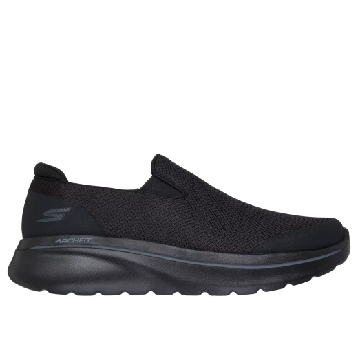Skechers Men's GOwalk Arch Fit N-Joy Walking Shoes with Podiatrist Certified Arch Fit Insoles for All Day Comfort, Includes Heel Pillow and Soft Stride Cushioning - Size 44, Black Skechers Men's GOwalk Arch Fit N-Joy Walking Shoes with Podiatrist Certified Arch Fit Insoles for All Day Comfort, Includes Heel Pillow and Soft Stride Cushioning - Size 44, Black