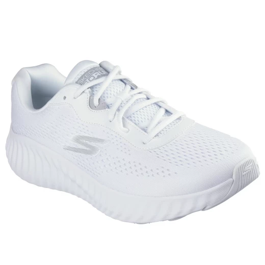 Skechers Men's GOrun Now Lightdrive Running Sneaker 45 White Engineered Mesh Lace Up Breathable Lightweight ULTRA FLIGHT Cushioning Soft Stride Foam - Skechers - Image 3