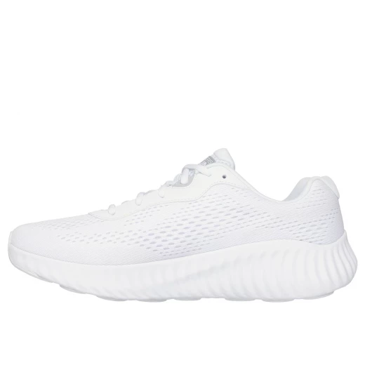حذاء جري Skechers GOrun Now Lightdrive للرجال أبيض مقاس 41 يتميز بجزء علوي شبكي مهندس للتهوية ونعل داخلي Goga Mat مبرد بالهواء وتوسيد Ultra Flight زوج واحد - سكيتشرز - Image 5