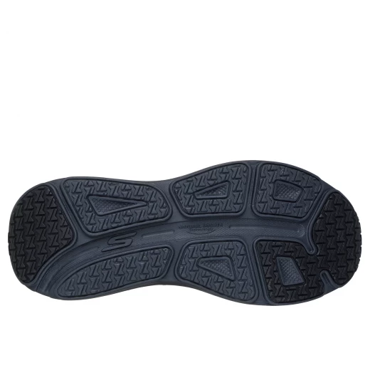 حذاء جري Skechers Max Cushioning Endeavour للرجال مقاس 42 لون فحمي بدون رباط نباتي بتقنية Stretch Fit ونعل داخلي Air Cooled Goga Mat وبطانة Ultra Light - سكيتشرز - Image 6