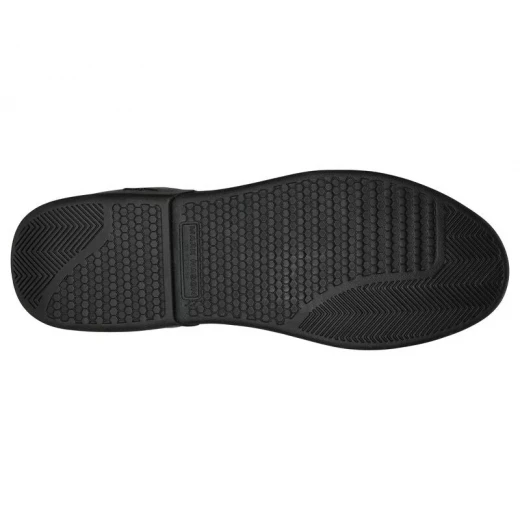 Mark Nason Men's Classic New Cup Colter Sneakers Black Leather Upper Memory Foam Lux Insole Athletic Throwback Style Size 43 - Skechers - Image 5