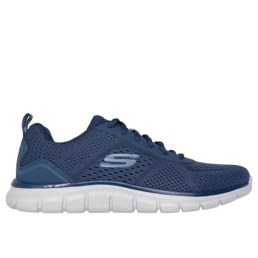 Skechers Men's Track Leshur Athletic Sneakers in Blue 43 Size with Lightweight Mesh and Memory Foam Comfort Insole for Sporty Training and Everyday Wear Skechers Men's Track Leshur Athletic Sneakers in Blue 43 Size with Lightweight Mesh and Memory Foam Comfort Insole for Sporty Training and Everyday Wear
