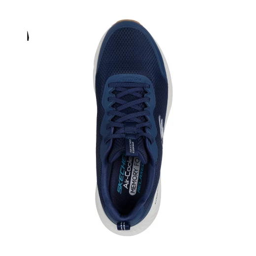 Skechers Edgeride Rekze Men's Athletic Sneakers Navy Size 46 with Air Cooled Memory Foam Cushioning and Eco Friendly Recycled Materials for Comfort and Performance - Skechers - Image 5