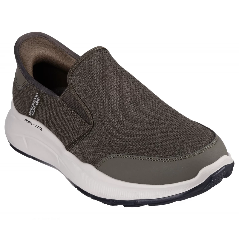 Skechers Men's Equalizer 5.0 Drayze Slip-ins Olive Sneakers with Relaxed Fit, Hands Free Design, Heel Pillow, Yardage Mesh Upper, and Air Cooled Memory Foam Insole - Size 41 | Fashion | Men | Shoes | Sneakers Skechers Men's Equalizer 5.0 Drayze Slip-ins Olive Sneakers with Relaxed Fit, Hands Free Design, Heel Pillow, Yardage Mesh Upper, and Air Cooled Memory Foam Insole - Size 41 | Fashion | Men | Shoes | Sneakers