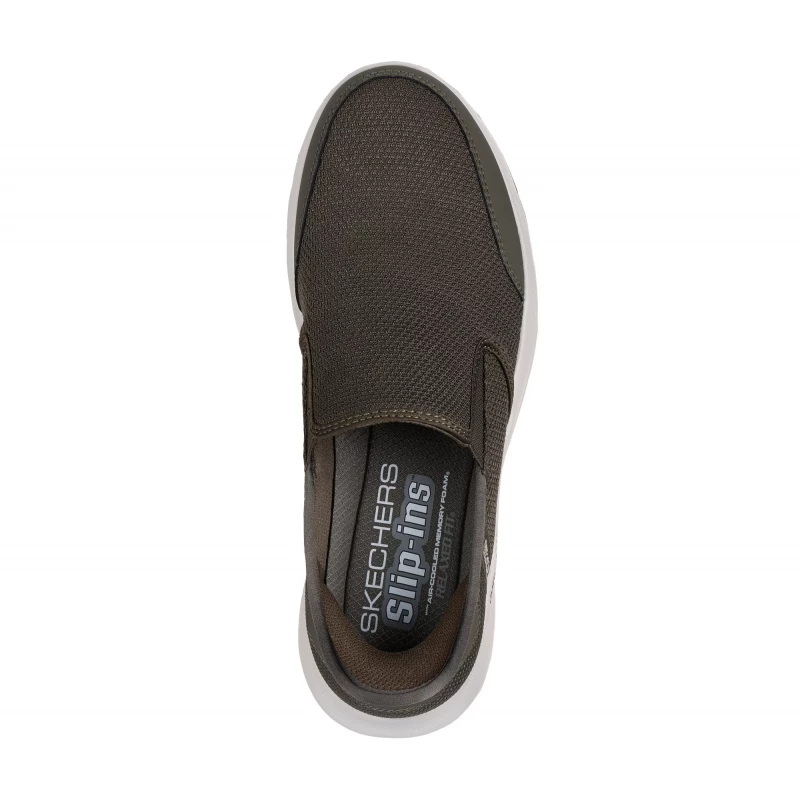 Skechers Men's Equalizer 5.0 Drayze Slip-ins Olive Sneakers with Relaxed Fit, Hands Free Design, Heel Pillow, Yardage Mesh Upper, and Air Cooled Memory Foam Insole - Size 41 | Fashion | Men | Shoes | Sneakers Skechers Men's Equalizer 5.0 Drayze Slip-ins Olive Sneakers with Relaxed Fit, Hands Free Design, Heel Pillow, Yardage Mesh Upper, and Air Cooled Memory Foam Insole - Size 41 | Fashion | Men | Shoes | Sneakers