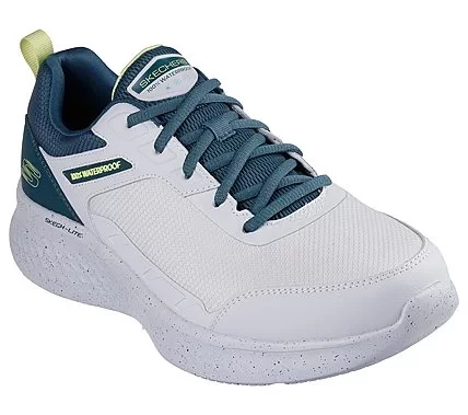 Skechers Men's Skech-Lite Pro Ankkor Waterproof Lace Up Sneakers with Air Cooled Memory Foam Insole in Grey, Size 46 - Skechers - Image 3