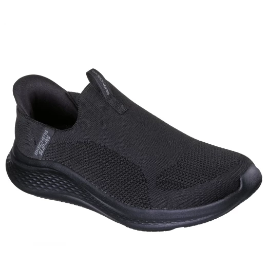 Skechers Men's Skech Lite Pro 2.0 Slip In Sneakers Black Size 46 Featuring Nexoro Textile Upper Lightweight Cushioning and Breathable Support For Effortless Wear - Skechers - Image 3
