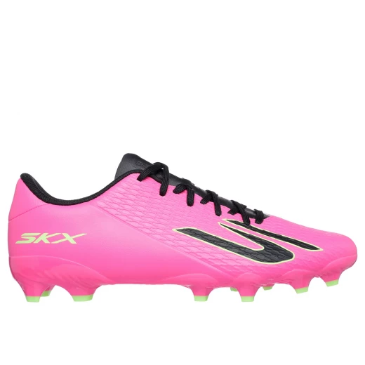 Skechers SKX_2 Club MG Men's Soccer Cleats Pink 45 Multi Ground - Skechers - Image 2