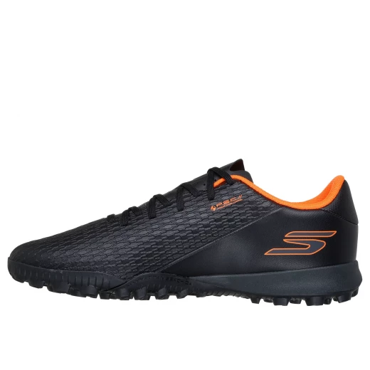 Skechers Men's SKX_2 Club TF Turf Football Boots: Lightweight Design for Enhanced Ball Control, Multi-Directional Grip, and Comfortable EVA Sockliner in Black, Size 43 - Skechers - Image 5
