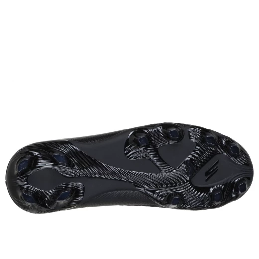 حذاء كرة القدم سكيتشرز SKX_2 شبابي للأولاد أسود مقاس 34 حذاء خفيف الوزن متعدد الأرضيات مزود بجزء علوي مصمم لتعزيز التحكم بالكرة ولوح TPU سريع الاستجابة - سكيتشرز - Image 6