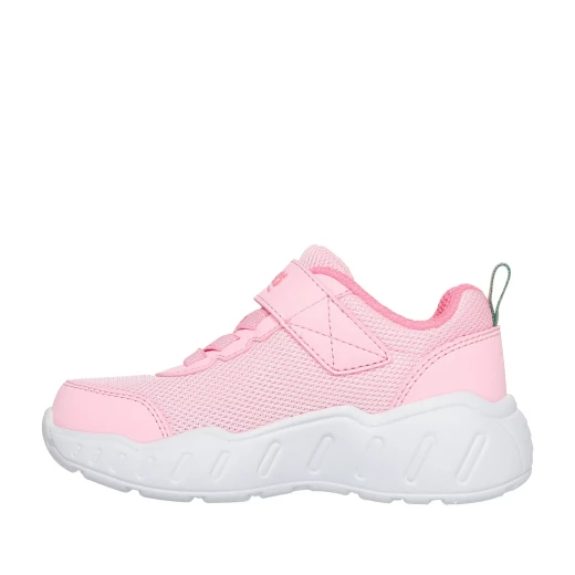Skechers x John Deere Girls' Play Scene Farm Girlie Pink Sneakers With Adjustable Strap and Farm Graphics Size 23 - Skechers - Image 5