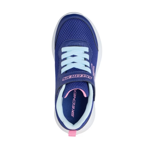 Skechers Girls' Selectors Navy Blue Lightweight Comfort Sneakers Size 36 - Skechers - Image 4