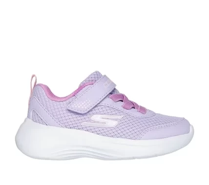 Skechers Girls' Infant Selectors Black Mesh Sport Sneakers with Adjustable Strap and Cushioned Comfort Insole Size 22 Lightweight and Breathable Design for All Day Wear - Skechers - Image 4