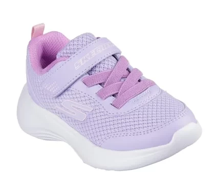 Skechers Girls' Infant Selectors Black Mesh Sport Sneakers with Adjustable Strap and Cushioned Comfort Insole Size 22 Lightweight and Breathable Design for All Day Wear - Skechers - Image 5