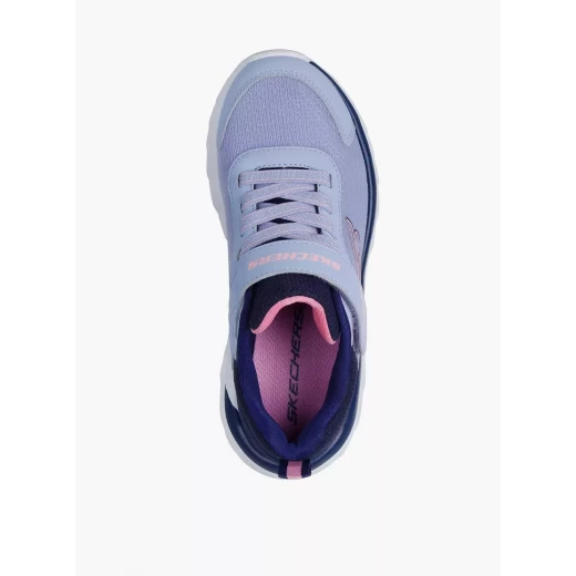 Skechers Girls' Boundless Hook Athletic Sneakers Grey 32, Comfortable Lace Up Design, Mesh and Synthetic Upper, Cushioned Comfort Insole, Ideal for School and Playground Activities - Skechers - Image 6