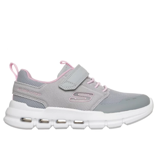 حذاء جري Skechers Glide-Step Flow للبنات لون رمادي مقاس 31 مع نعل داخلي من إسفنج ميموري فوم مبرد بالهواء وحزام فيلكرو قابل للتعديل حذاء جري Skechers Glide-Step Flow للبنات لون رمادي مقاس 31 مع نعل داخلي من إسفنج ميموري فوم مبرد بالهواء وحزام فيلكرو قابل للتعديل
