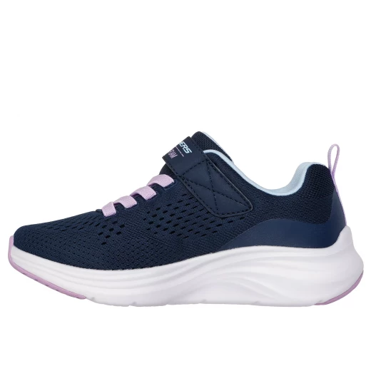 Skechers Girls' Vapor Foam Athletic Shoes Black Size 32 with Breathable Mesh Upper Elastic Laces Adjustable Instep Strap and Air Cooled Memory Foam Insole for Comfort and Style - Skechers - Image 13
