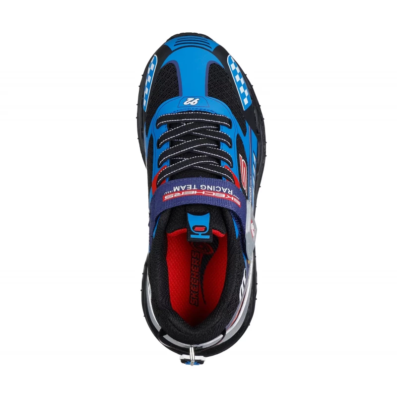 Skechers Boys' Skech Tracks Athletic Shoes Blue Size 30 Featuring Vehicle Theme, Synthetic Mesh Upper, Stretch Laces, Adjustable Strap, Key Ring, and Cushioned Insole for Comfort | Fashion | Kids | Boys (2-14) | Shoes | Athletic Skechers Boys' Skech Tracks Athletic Shoes Blue Size 30 Featuring Vehicle Theme, Synthetic Mesh Upper, Stretch Laces, Adjustable Strap, Key Ring, and Cushioned Insole for Comfort | Fashion | Kids | Boys (2-14) | Shoes | Athletic