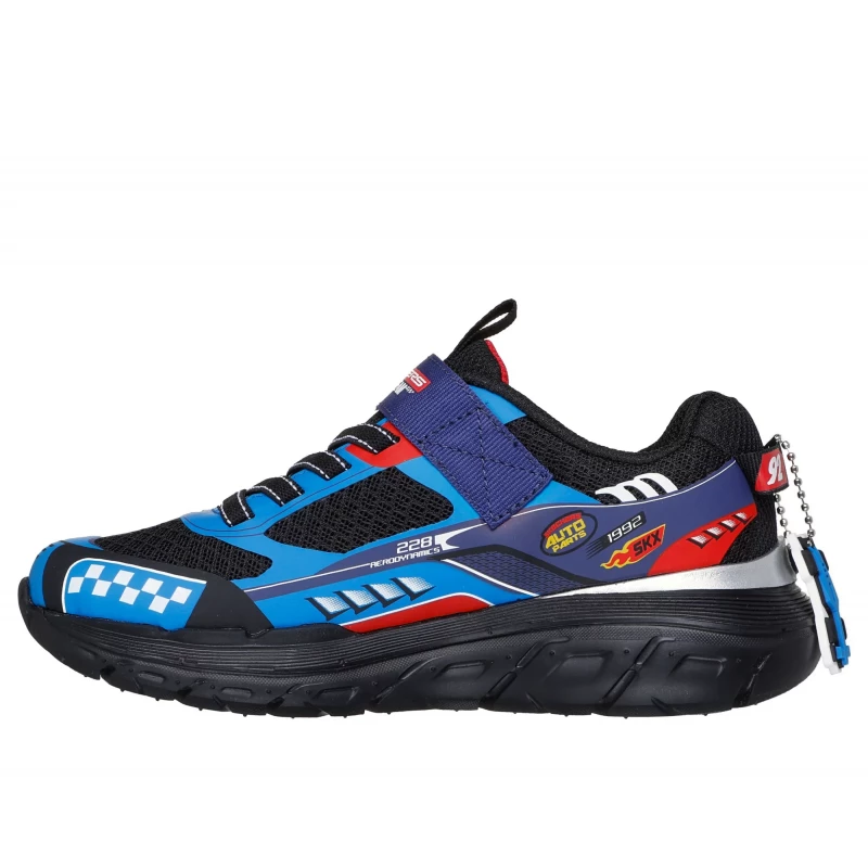 Skechers Boys' Skech Tracks Athletic Shoes Blue Size 30 Featuring Vehicle Theme, Synthetic Mesh Upper, Stretch Laces, Adjustable Strap, Key Ring, and Cushioned Insole for Comfort | Fashion | Kids | Boys (2-14) | Shoes | Athletic Skechers Boys' Skech Tracks Athletic Shoes Blue Size 30 Featuring Vehicle Theme, Synthetic Mesh Upper, Stretch Laces, Adjustable Strap, Key Ring, and Cushioned Insole for Comfort | Fashion | Kids | Boys (2-14) | Shoes | Athletic