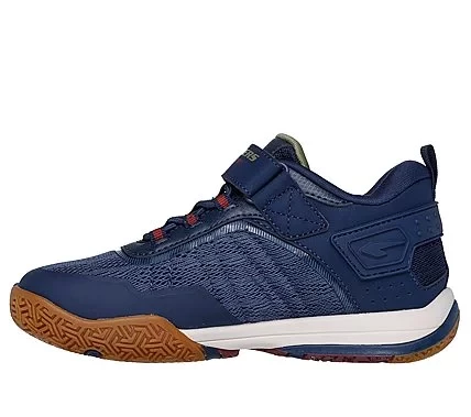 Skechers Boys' Elite Sport Court Athletic Shoes Navy Blue Size 32 - Skechers - Image 3