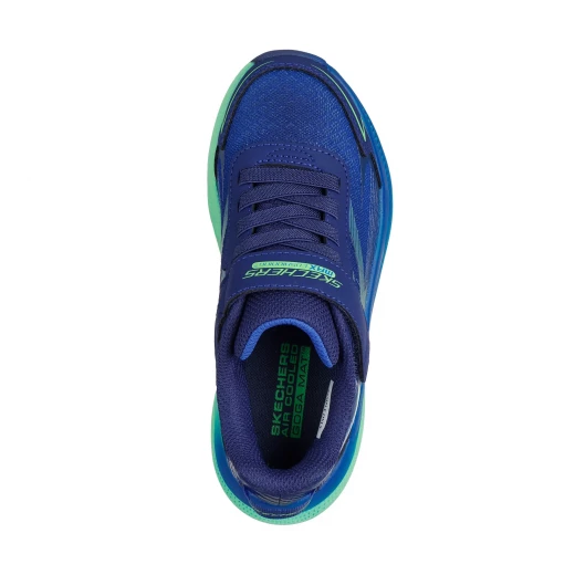 Skechers Boys' Max Cushioning Ascender Performance Running Shoes Navy Blue with Plush Comfort and Secure Hook & Loop Fit for Everyday Activities and Runs, Size 30 - Skechers - Image 4